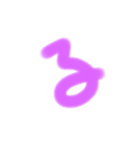 カワイイ感じの文字 その他（個別スタンプ：1）