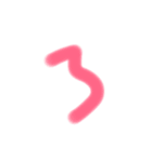 カワイイ感じの文字 その他（個別スタンプ：3）