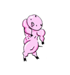 挨拶ぶーこ（個別スタンプ：14）