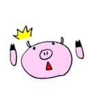 挨拶ぶーこ（個別スタンプ：17）