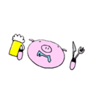 挨拶ぶーこ（個別スタンプ：19）