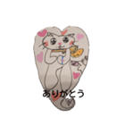 しろねこ、すたーず1（個別スタンプ：2）