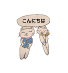 しろねこ、すたーず1（個別スタンプ：5）