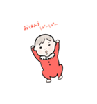 すみれちゃんいろいろ（個別スタンプ：3）