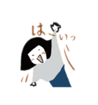おかっぱ(ボブ)の女の子スタンプ（個別スタンプ：29）