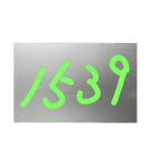 数字のごろあわせ（個別スタンプ：3）