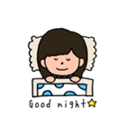 おんまゆとあごひげ。（個別スタンプ：2）