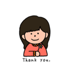 おんまゆとあごひげ。（個別スタンプ：6）
