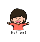 おんまゆとあごひげ。（個別スタンプ：8）