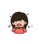 おんまゆとあごひげ。（個別スタンプ：13）