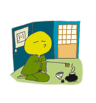 足長族にぎやかスタンプ（個別スタンプ：12）