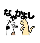 ねこのブチちゃん。（個別スタンプ：24）