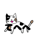 ねこのブチちゃん。（個別スタンプ：39）