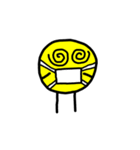図形ちゃんスタンプ4（個別スタンプ：7）