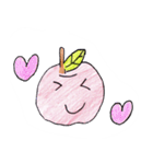 手書き ゆるかわりんご 日常編（個別スタンプ：14）