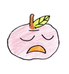 手書き ゆるかわりんご 日常編（個別スタンプ：15）