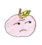 手書き ゆるかわりんご 日常編（個別スタンプ：16）