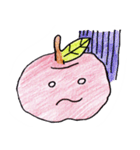 手書き ゆるかわりんご 日常編（個別スタンプ：23）