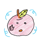 手書き ゆるかわりんご 日常編（個別スタンプ：30）
