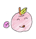 手書き ゆるかわりんご 日常編（個別スタンプ：37）