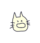 表情豊かな ねこさん。（個別スタンプ：4）