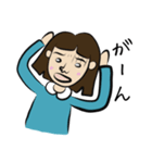 あやこの気持ち（個別スタンプ：1）