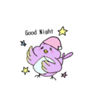 イロトリ鳥の日々。（個別スタンプ：8）
