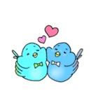 イロトリ鳥の日々。（個別スタンプ：16）