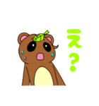 癖毛があるたぬきさん（個別スタンプ：6）
