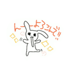 うさーぎ（日常編）（個別スタンプ：28）