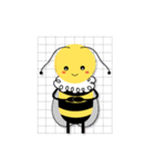 毎日を楽しくする「きままなみつばちくん」（個別スタンプ：13）