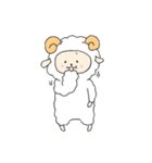 ひつじのウー 2（個別スタンプ：4）