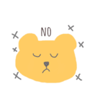 日常で使える ゆるくまの、るーちゃん1（個別スタンプ：3）