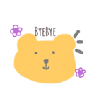 日常で使える ゆるくまの、るーちゃん1（個別スタンプ：9）