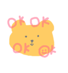 日常で使える ゆるくまの、るーちゃん1（個別スタンプ：27）