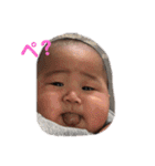 子供スタンプ  龍＆将 ♡1（個別スタンプ：3）