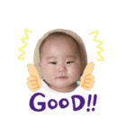 子供スタンプ  龍＆将 ♡1（個別スタンプ：19）