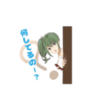 美少女日常スタンプ（個別スタンプ：19）