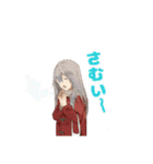 美少女日常スタンプ（個別スタンプ：20）