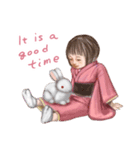 ほんわか少女の、ごあいさつ（個別スタンプ：10）