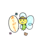 使える！カワイイいもむしくん！（個別スタンプ：5）