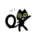 黒猫サノスケ2（個別スタンプ：8）