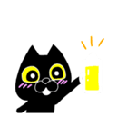 黒猫サノスケ2（個別スタンプ：10）