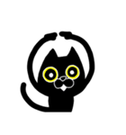 黒猫サノスケ2（個別スタンプ：11）