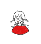 ほのぼのカップル ぞうさんといっしょ！（個別スタンプ：26）