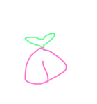 下手すぎるフルーツの絵（個別スタンプ：4）