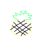 下手すぎるフルーツの絵（個別スタンプ：7）