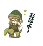 謎が好きな女の子？スタンプ（個別スタンプ：2）
