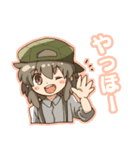 謎が好きな女の子？スタンプ（個別スタンプ：7）