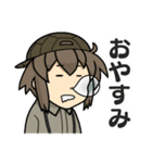 謎が好きな女の子？スタンプ（個別スタンプ：18）